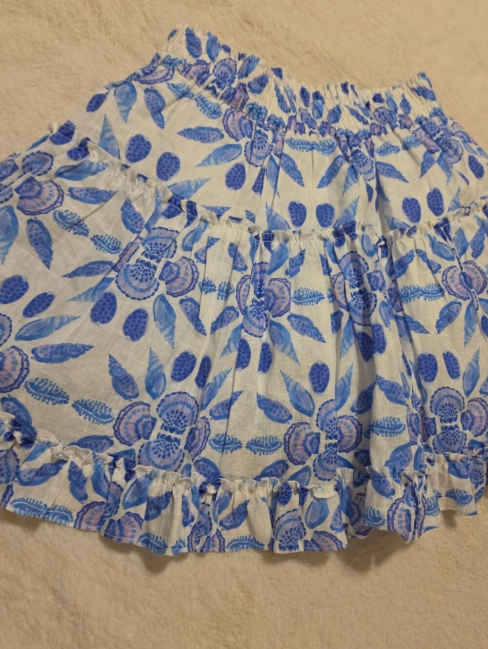 Hill House Blue Floral Skirt And Top - Picture 11 of 11